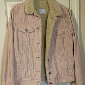 Pink corduroy jacket